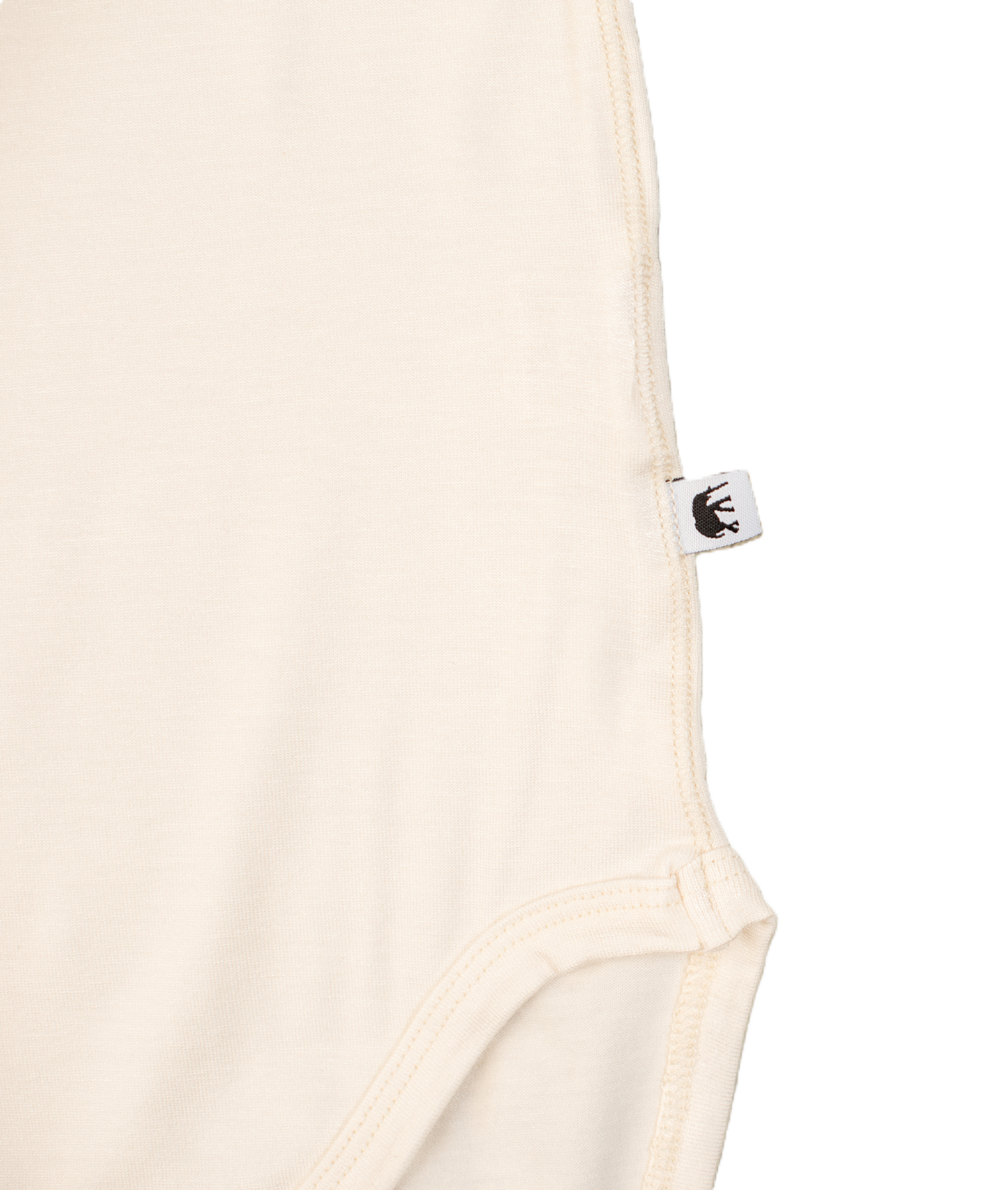 Bamboo Baby Long Sleeve Body - CREAM