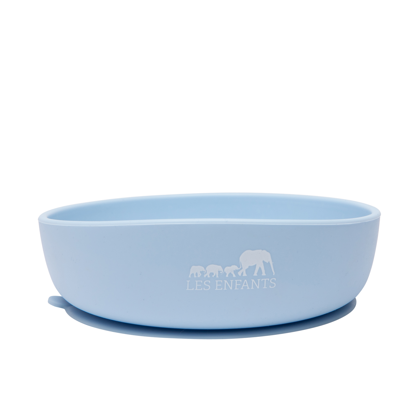 Silicone Baby Plate Bowl - Blue